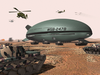 Illustration for article titled Aeroscraft ML866 Flying Yacht